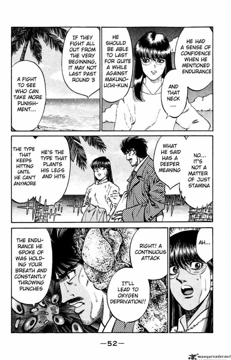 Hajime no Ippo: Fighting Spirit, Chapter 418 image 14